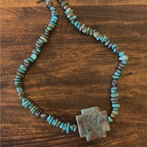 Turquoise Beaded Necklace